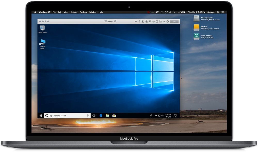 Ipad pro running mac apps via parallels windows 10